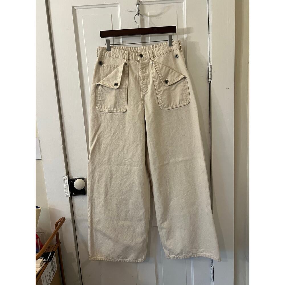Verdarm landlubbers 13.5" wide legged cotton canvas pants 32 x 32 jnco 90s 00s